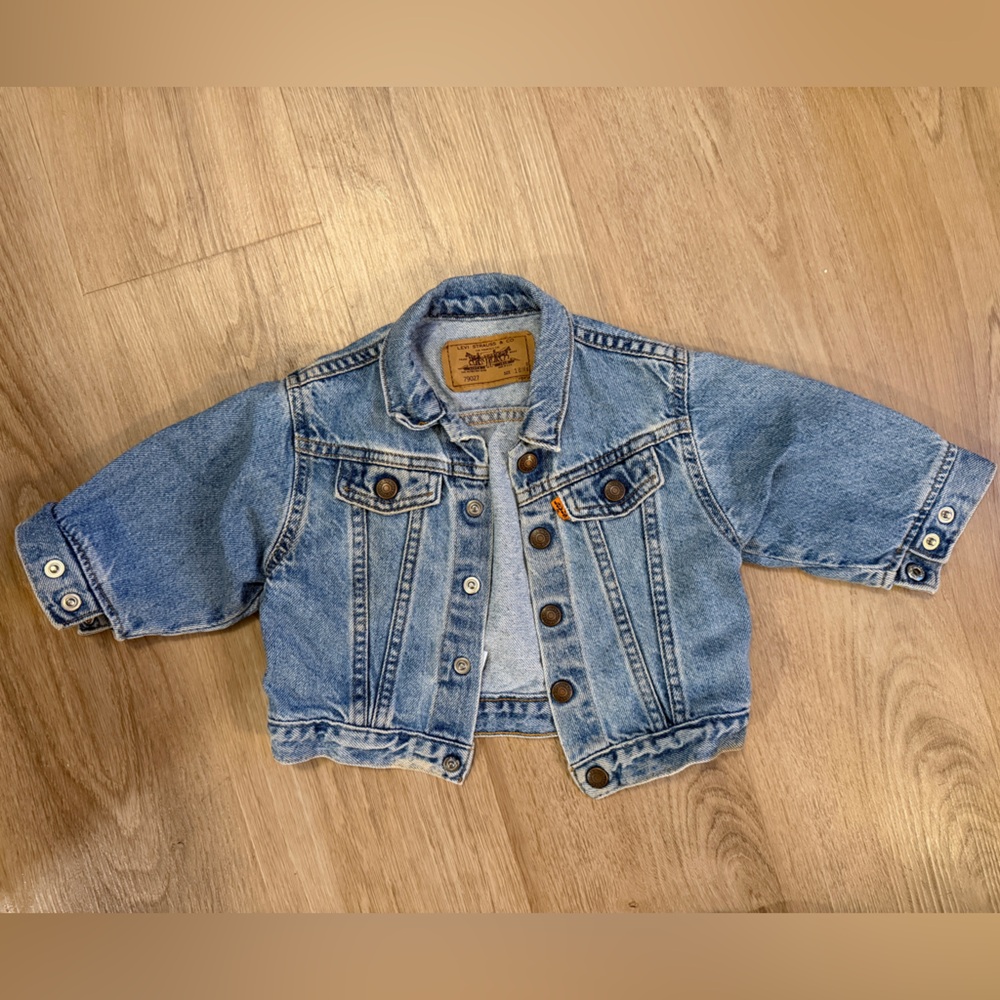 Levi's Orange Tab Baby Denim Jacket